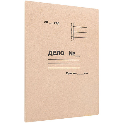 Обложка "Дело" 30мм БЕЗ СКОРОСШИВАТЕЛЯ