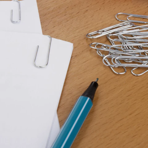 Скрепки STAFF, оцинкованные, 100 шт., в картонной коробке