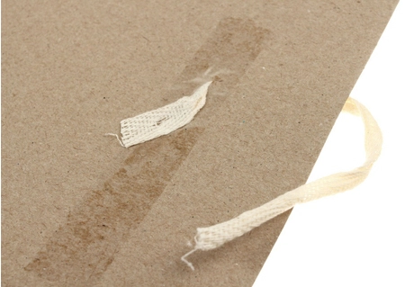 Папка картонная на завязках «Дело», А4, ширина корешка 30 мм, плотность 420 г/м², немелованная, серая