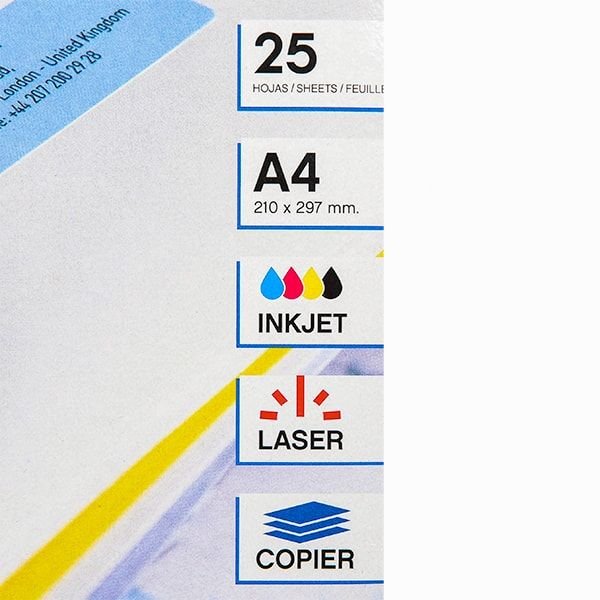 Самоклеящиеся этикетки универсальные 