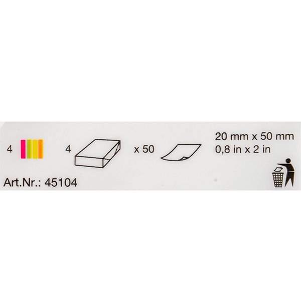 Закладки бумажные клейкие 