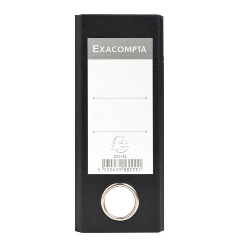 Банковская папка-регистратор с арочным механизмом, A5, 70 мм, картон, серый