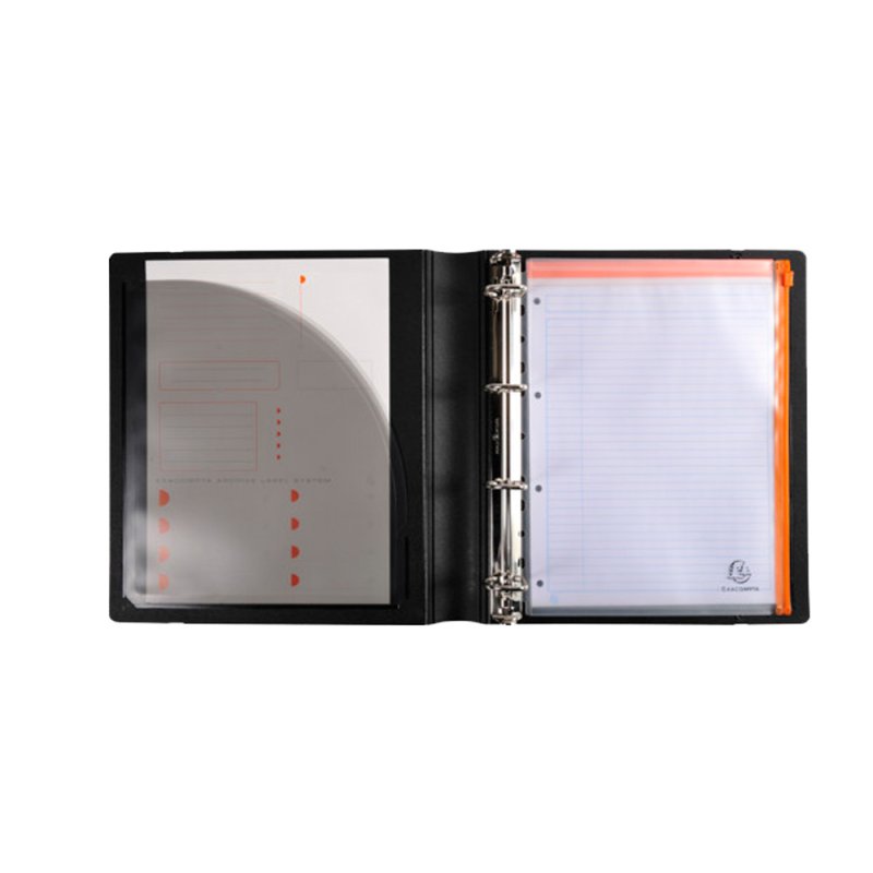 Папка на кольцах с блокнотом 