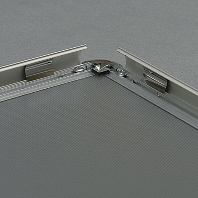 Рамка плакатная, А4, серебристый