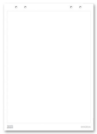 Блок для флип-чарта, 99×66 см, 20 листов (Евро)