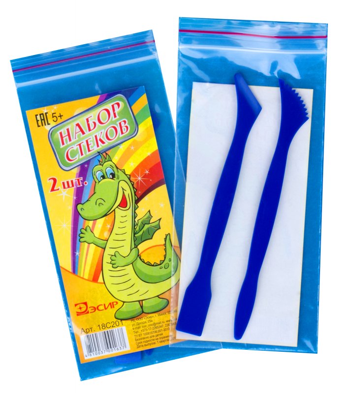 Стеки для пластилина пластиковые