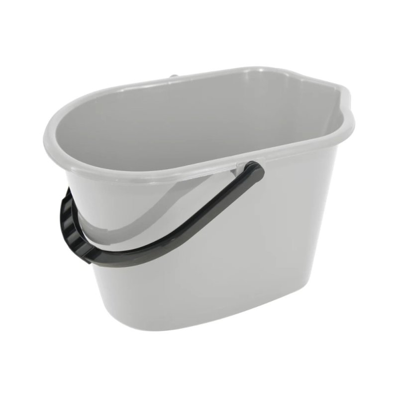 Ведро прямоугольное, 10 л, пластик, ассорти