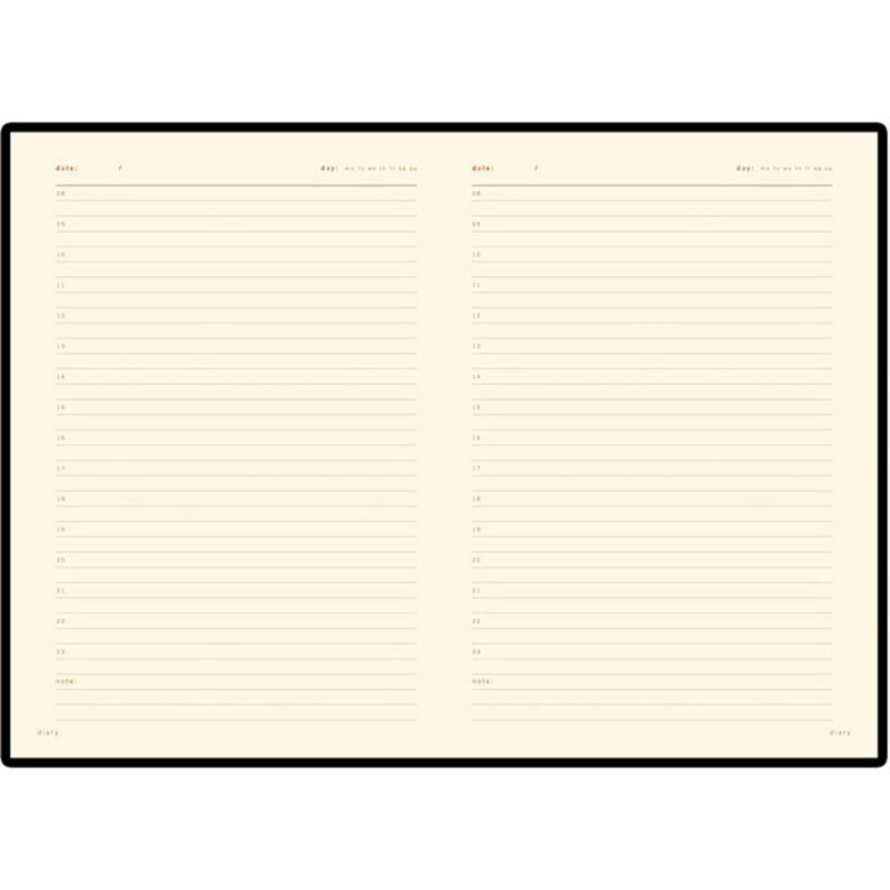 Ежедневник недатированный 