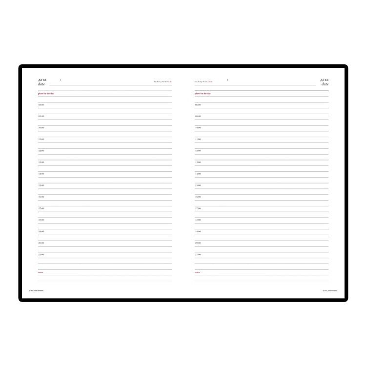 Ежедневник недатированный 