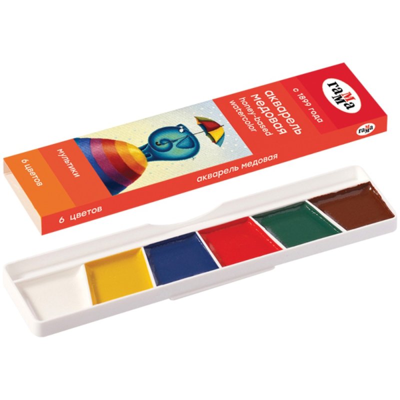 Краски акварельные 
