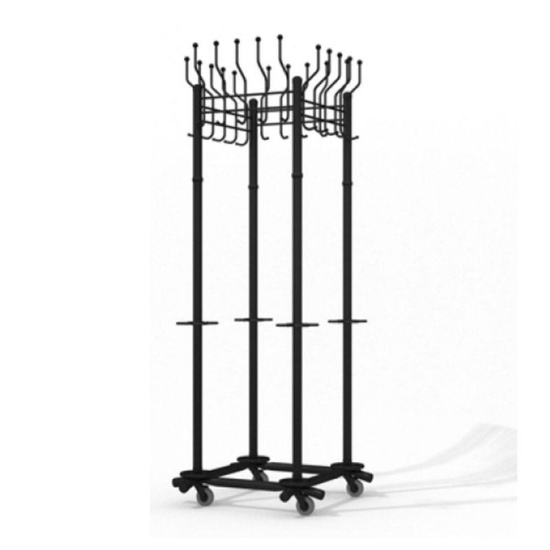 Вешалка гардеробная Гардикс 4 (К), черный