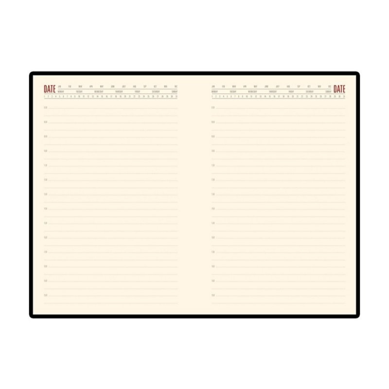 Ежедневник недатированный 