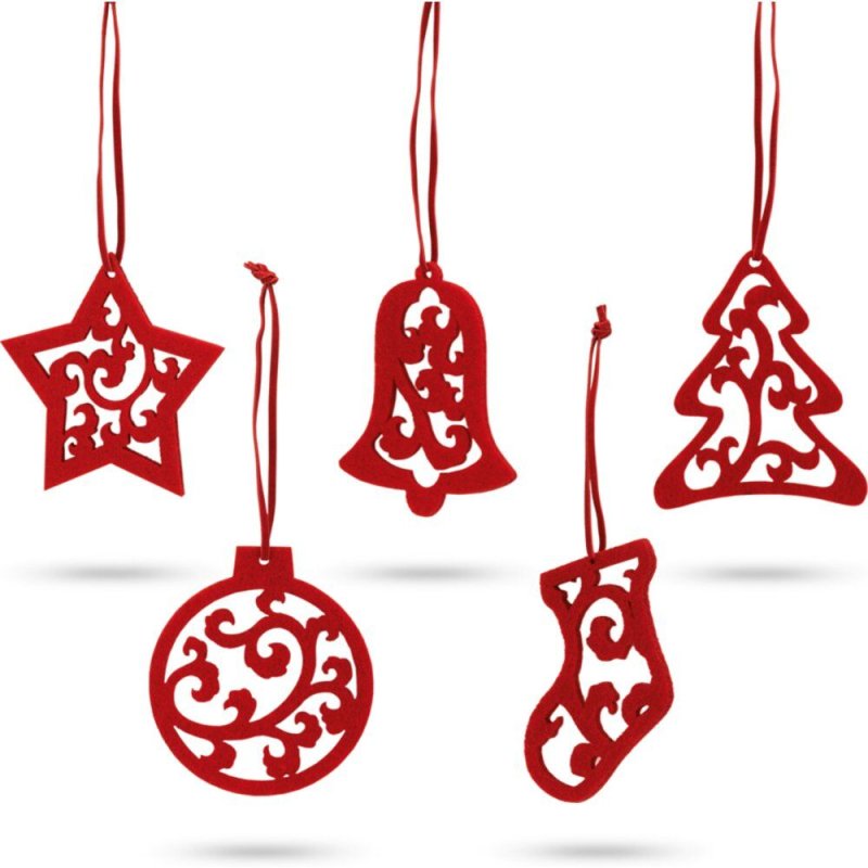 Набор новогодних игрушек 