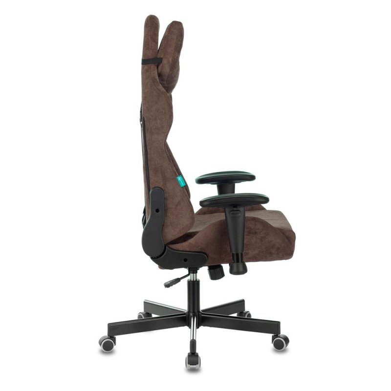 Кресло игровое Бюрократ VIKING KNIGHT Light-10, ткань, металл, темно-коричневый