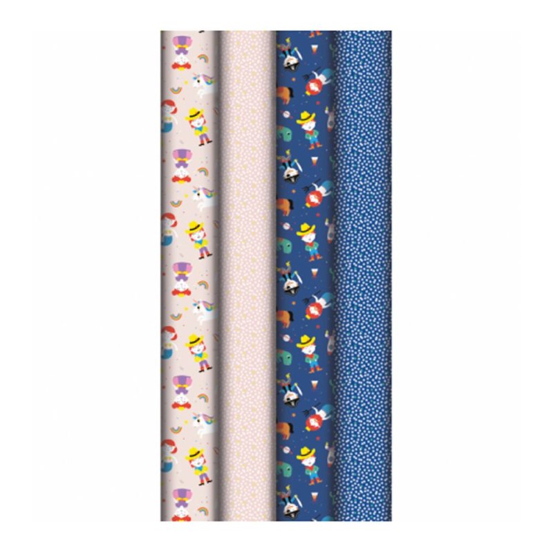 Бумага декоративная в рулоне 