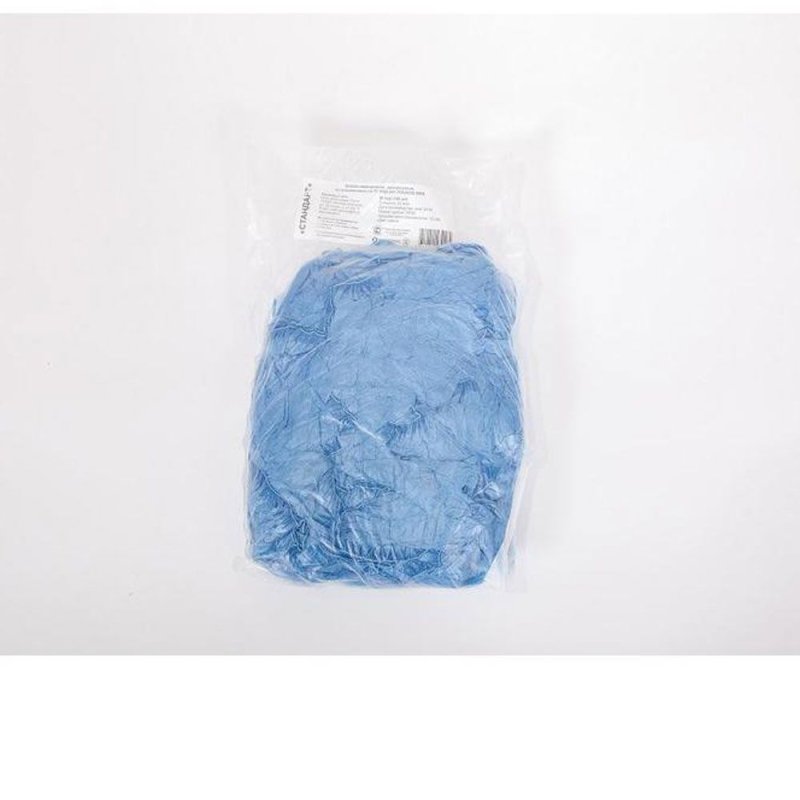 Бахилы эконом, 17 мкм, 2 г, 50 пар/упак