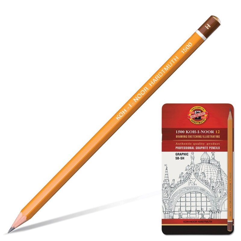 Набор карандашей чернографитных 