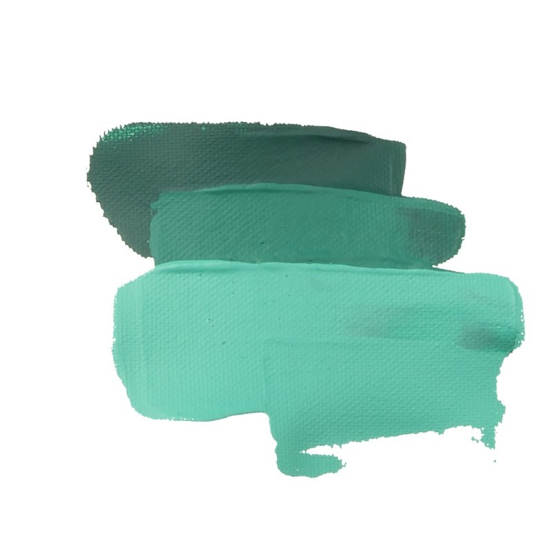 Краски акриловые Ладога, 703 зеленый ФЦ, 46 мл, туба