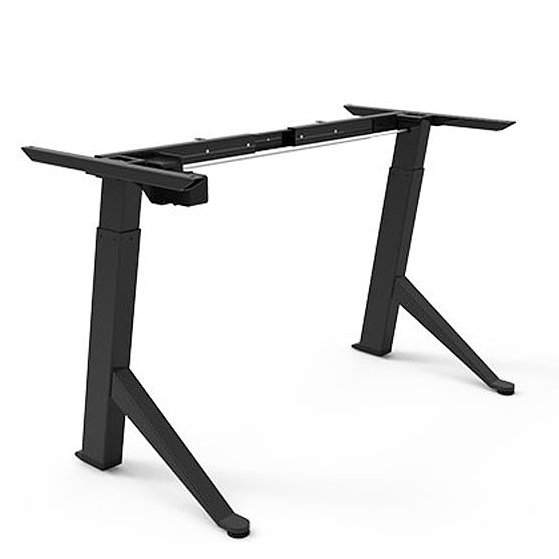 Каркас стола с электроприводом одномоторный WALTZ, Fit Focus Y, черный (A2Y-RH-BL)