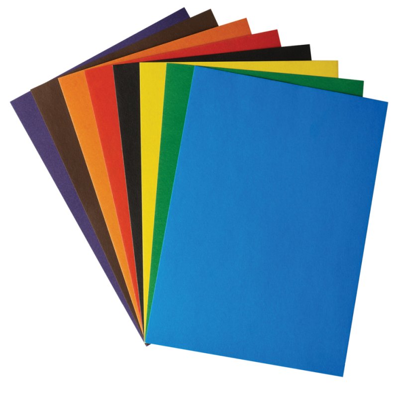 Картон цветной 