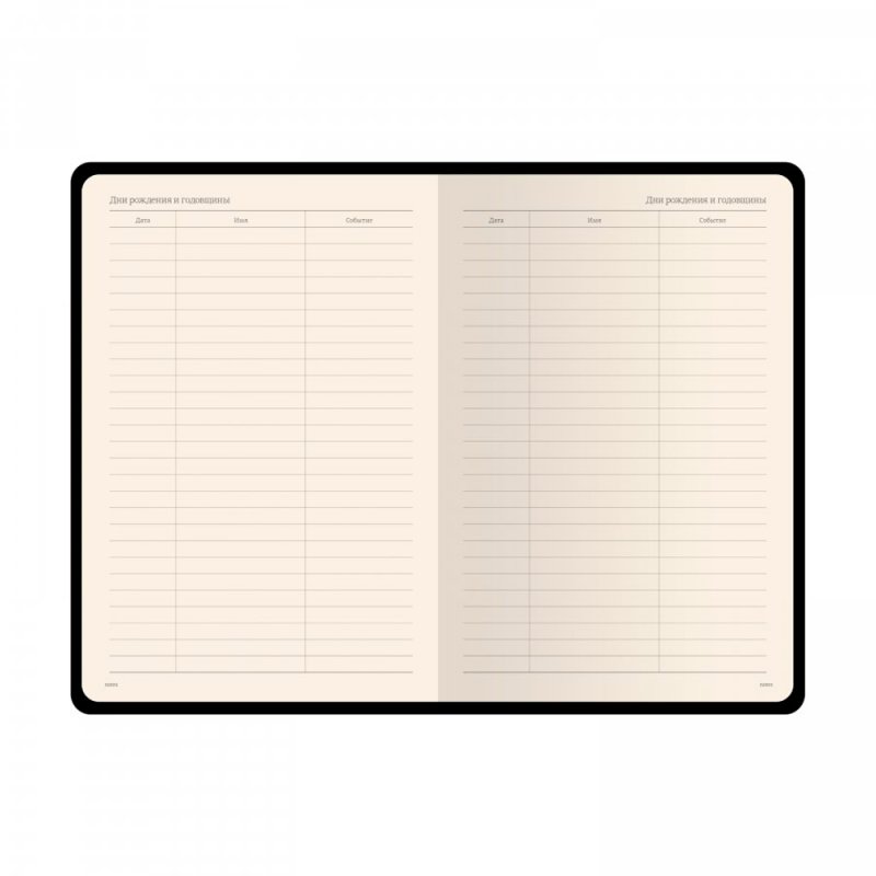 Ежедневник недатированный 