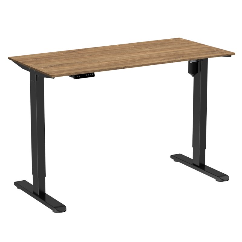 Столешница Egger, 1300x675x18 мм, ЛДСП, H1113 ST10, дуб канзас коричневый