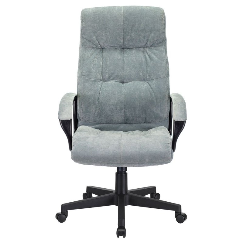 Кресло для руководителя Бюрократ CH-824 серо-голубой Light-28, ткань, пластик