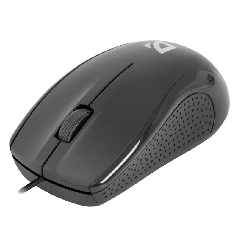 Мышь Defender Optimum MB-160, проводная, 1000 dpi, 3 кнопки, черный