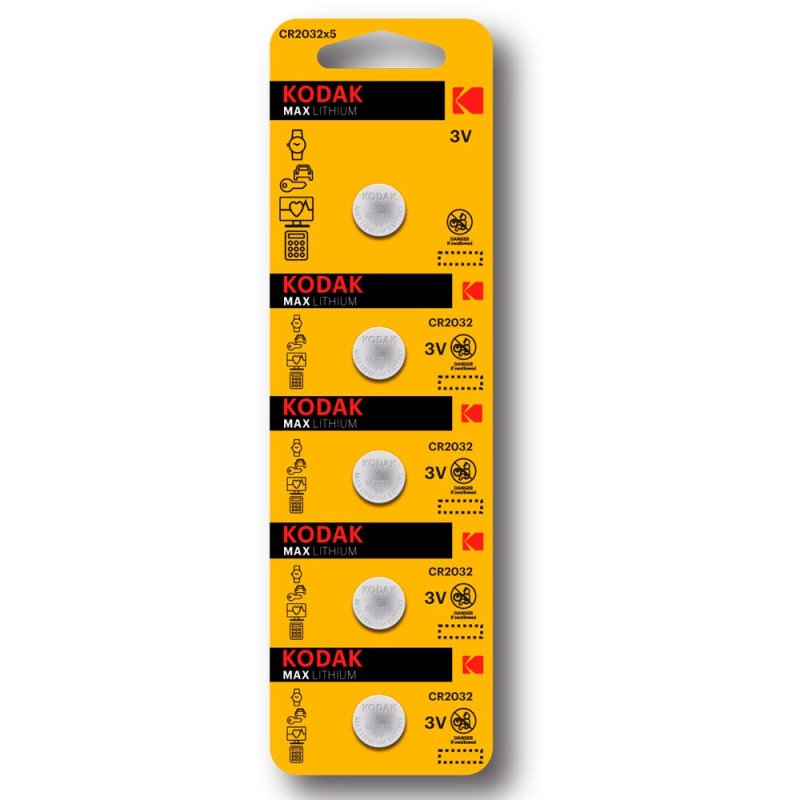 Батарейки литиевые дисковые Kodak 
