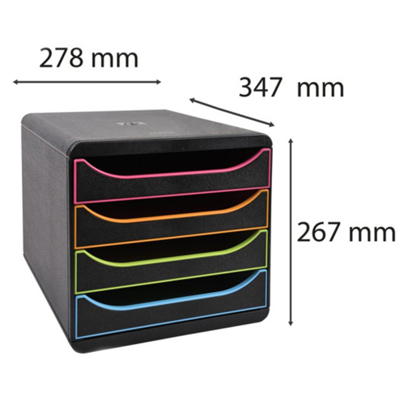 Блок из 4 лотков закрытый 