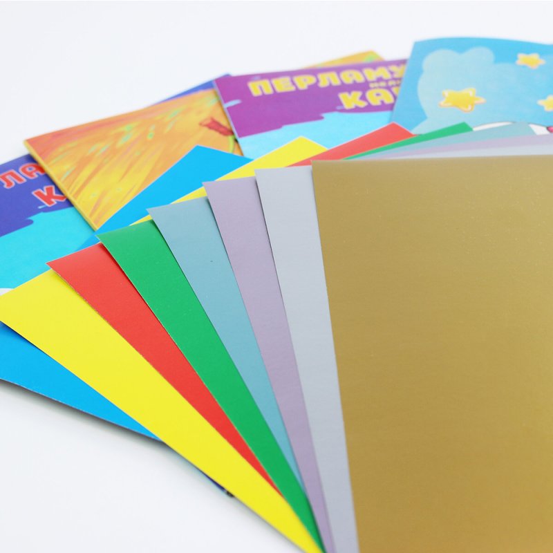 Картон перламутровый мелованный 