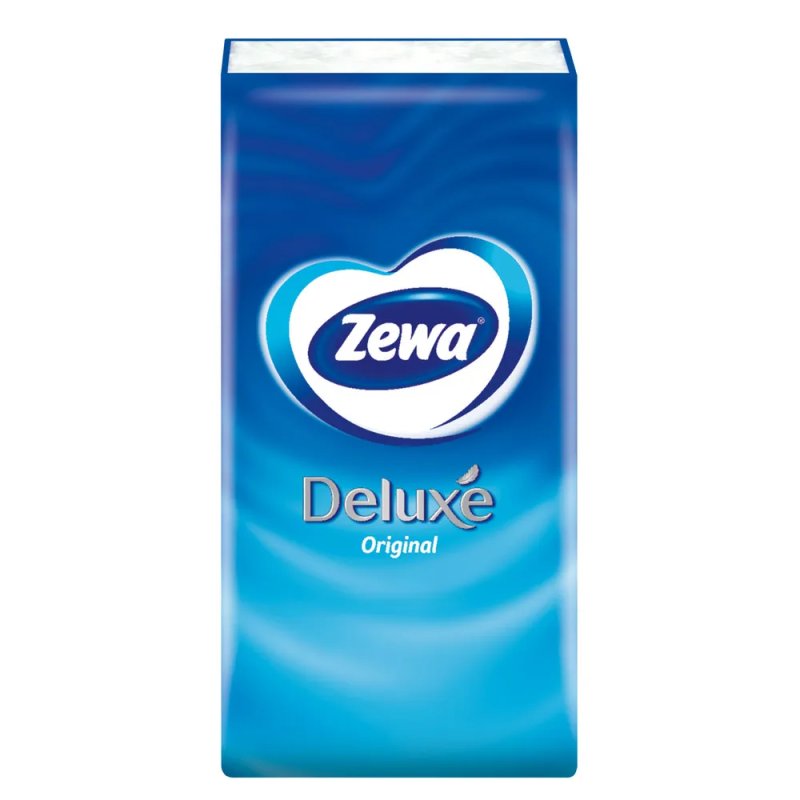 Бумажные носовые платочки Zewa Deluxe, 10 шт