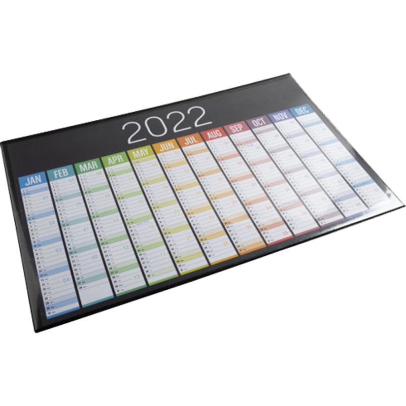 Бювар с прозрачным карманом «Kreacover» 37.5х57.5 см, черный