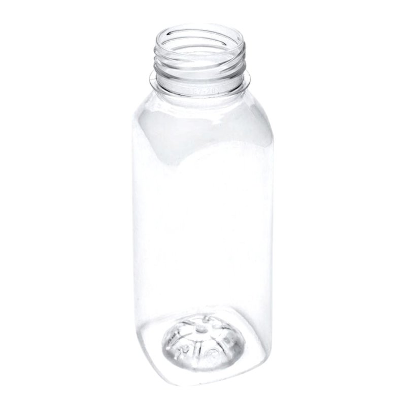 Бутылка для напитков, пластик, 500 мл., прозрачная, 100 шт/упак