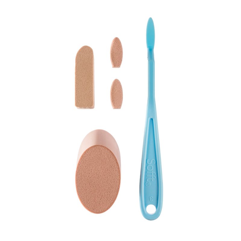 Набор нож + спонжи 