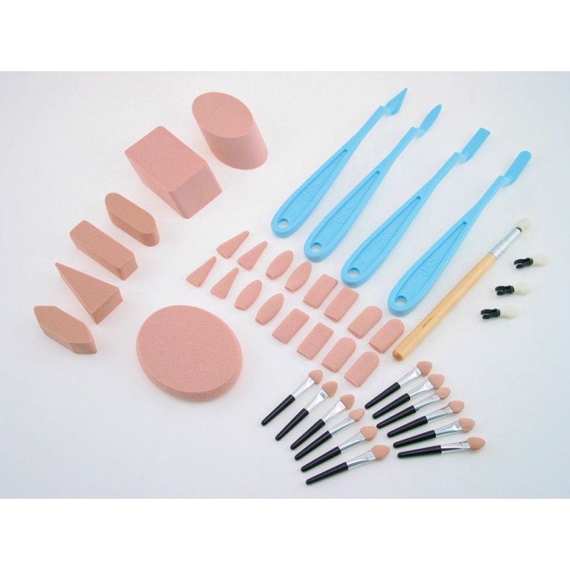 Набор ножей и спонжей 