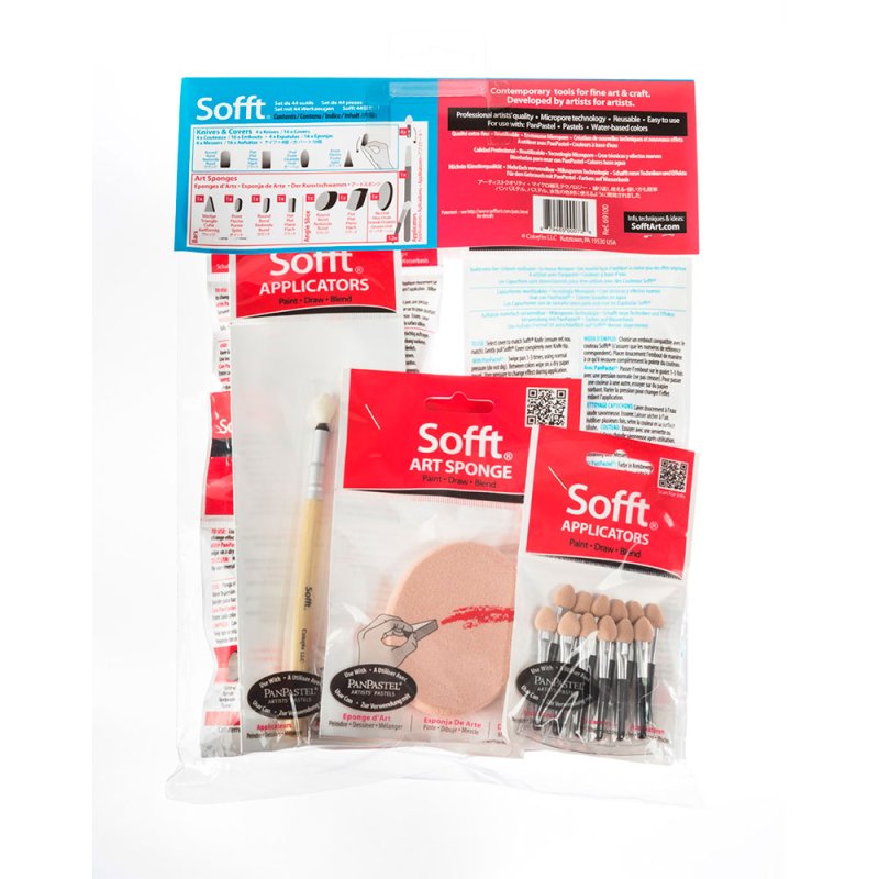 Набор ножей и спонжей 