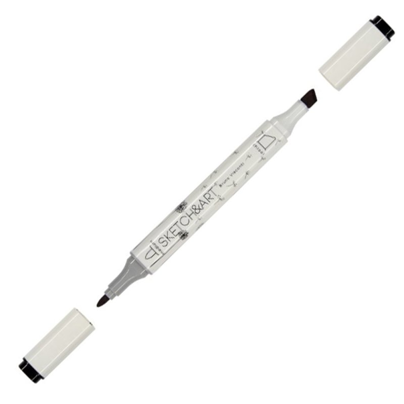 Маркер перманентный двусторонний 