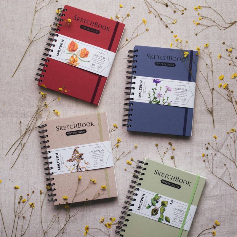 Скетчбук для акварели 