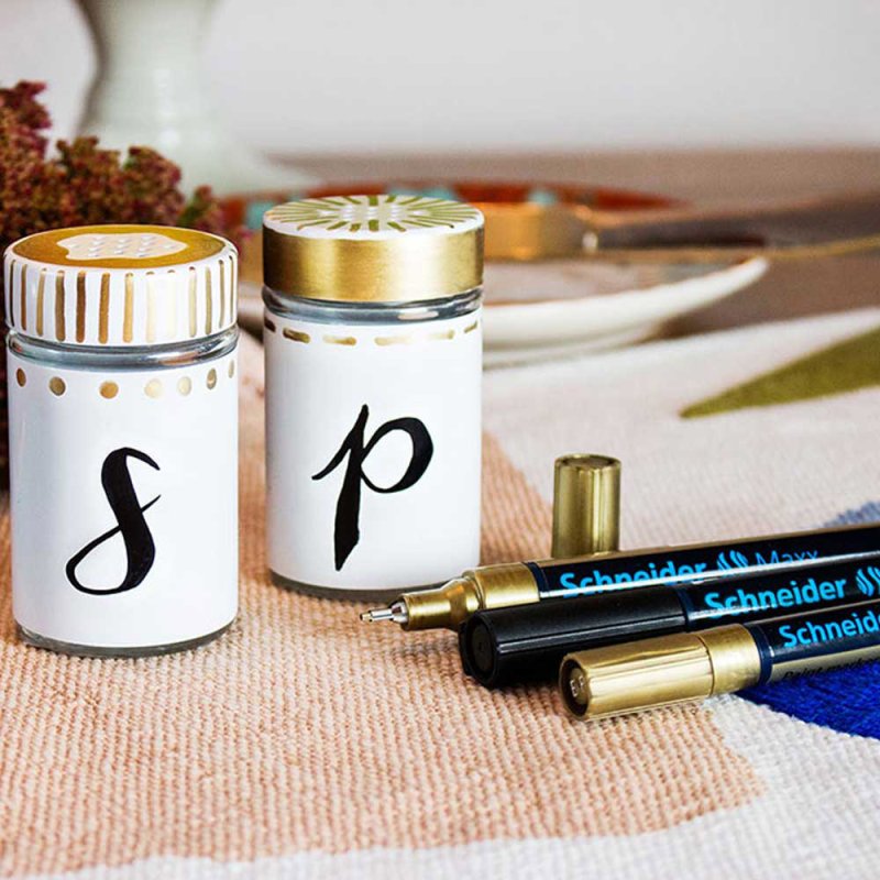 Маркер перманентный на нитрокраске 