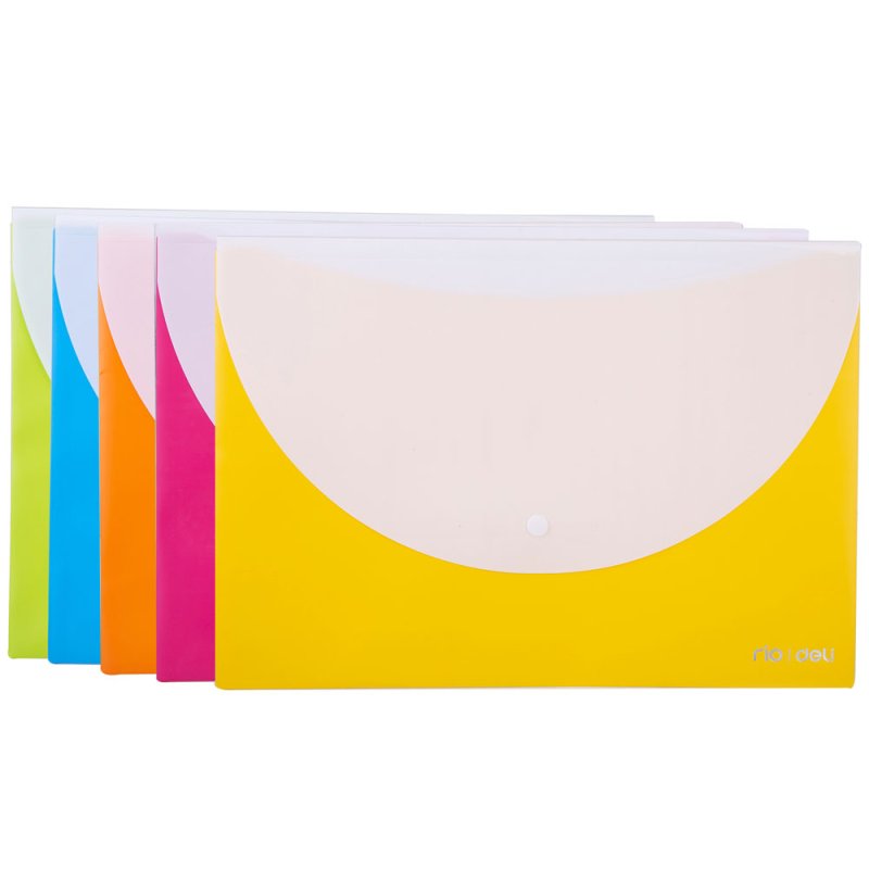 Папка-конверт на кнопке 