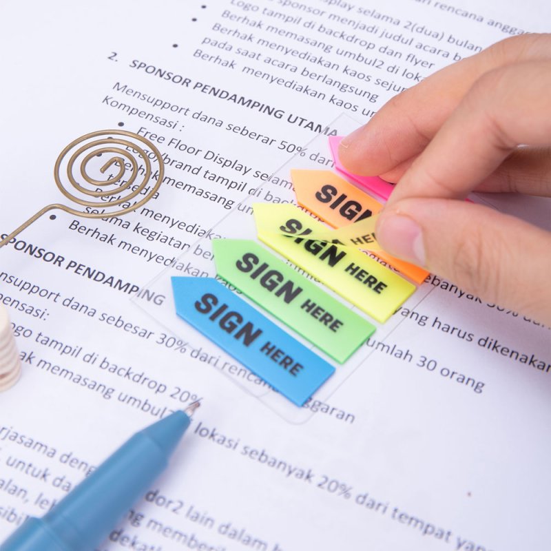 Закладки клейкие 