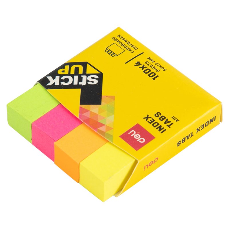 Закладки бумажные клейкие 