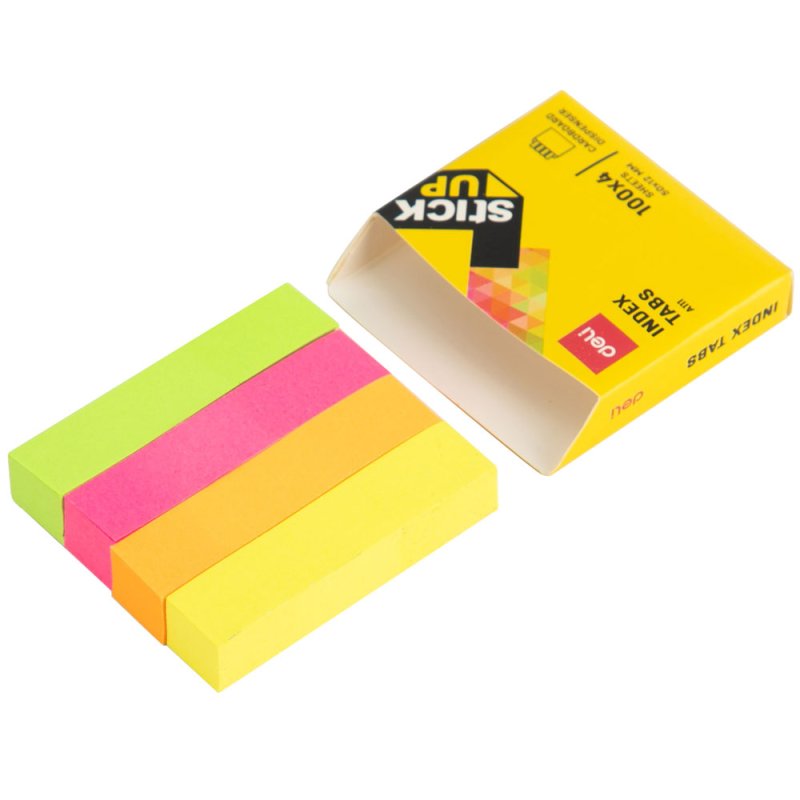 Закладки бумажные клейкие 