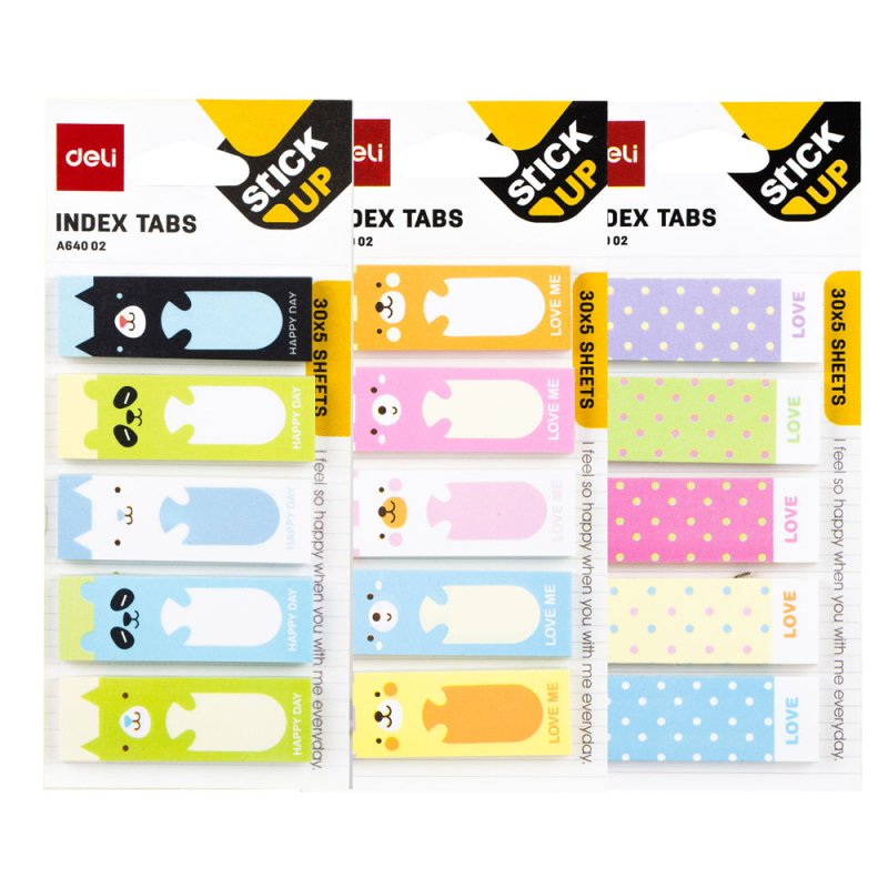 Закладки бумажные 