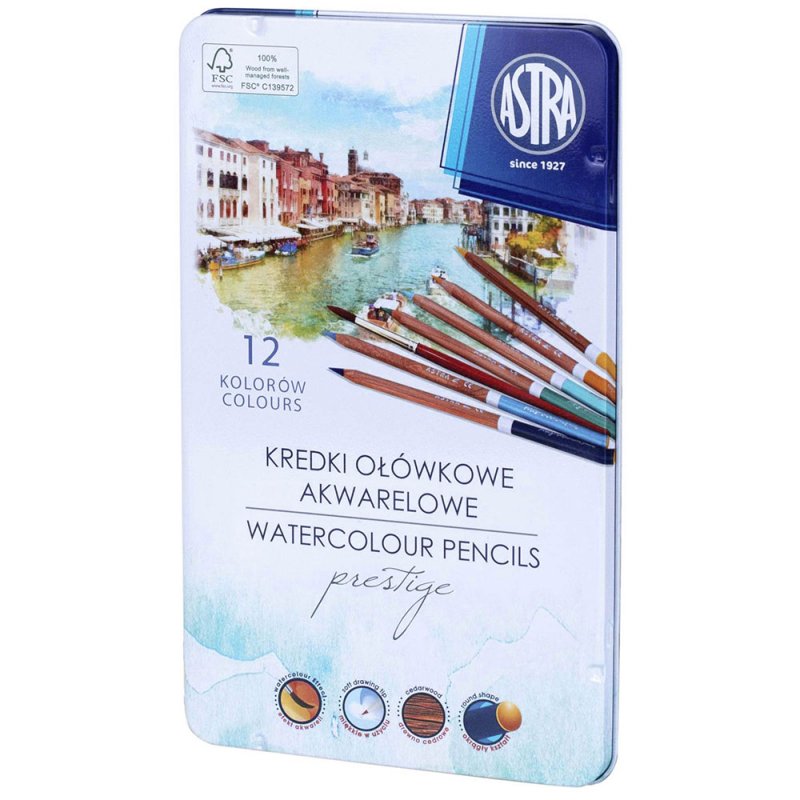 Набор цветных акварельных карандашей 