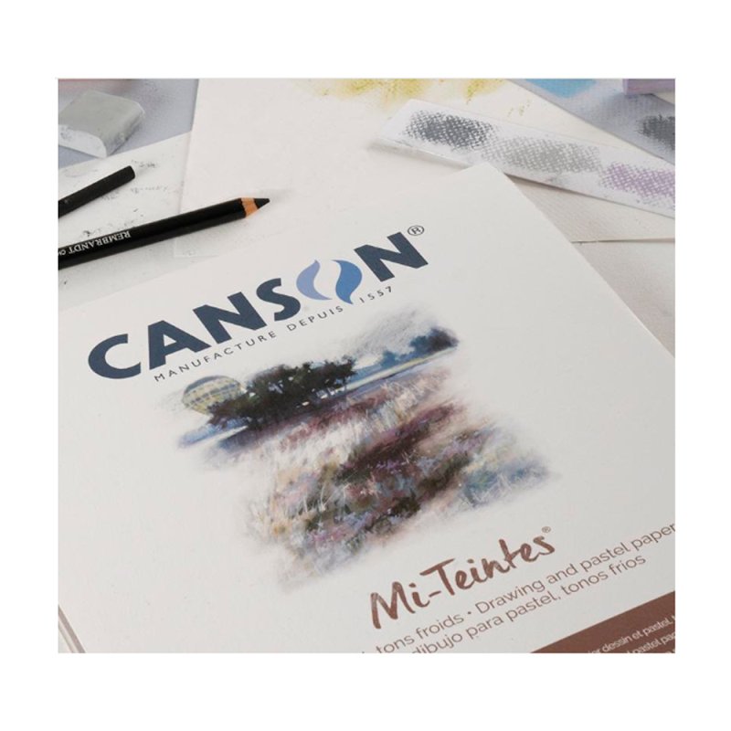 Блок-склейка бумаги для пастели 