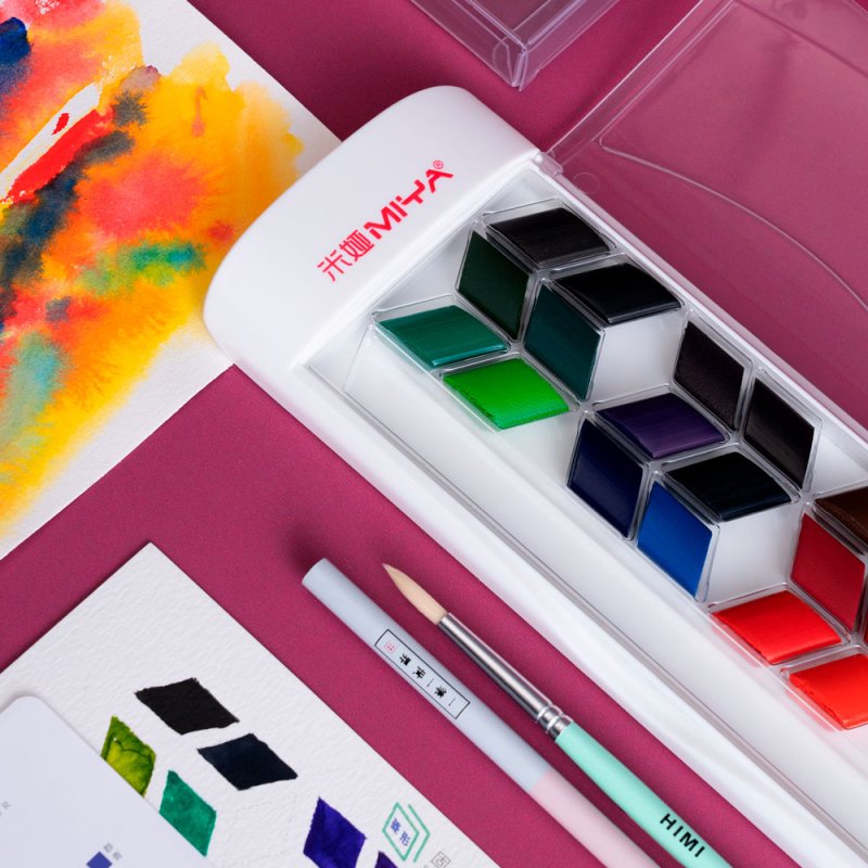 Набор красок акварельных 