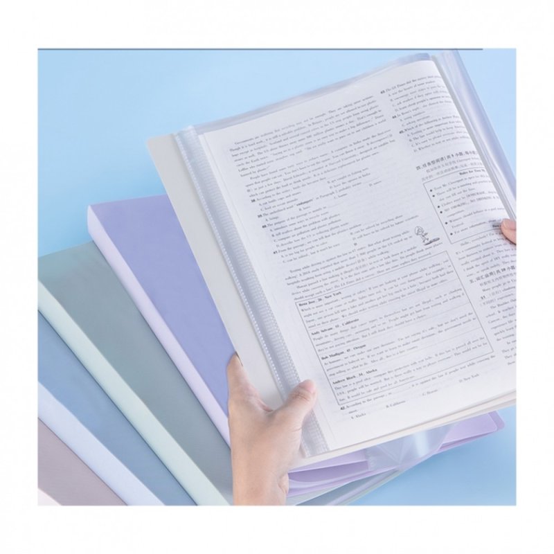 Папка-скоросшиватель на 60 карманов Deli 