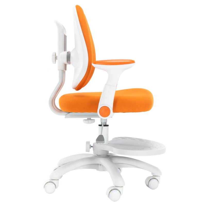 Кресло детское Everprof Kids 104, ткань, пластик, оранжевый